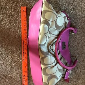 Coach pink purse
